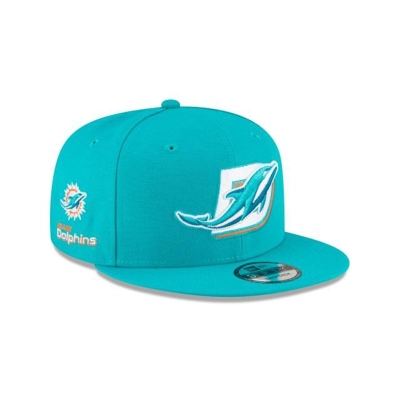 Sapca New Era Miami Dolphins NFL Logo Mix 9FIFTY Snapback - Albastri